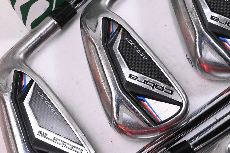 Cobra Aerojet Irons / 4-PW / Stiff Flex KBS Tour Lite Shafts