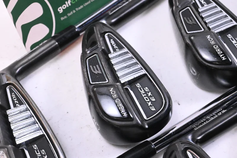 Tour Edge EXS 220H Irons / 4-PW+AW / Regular Flex Elevate 95 Shafts