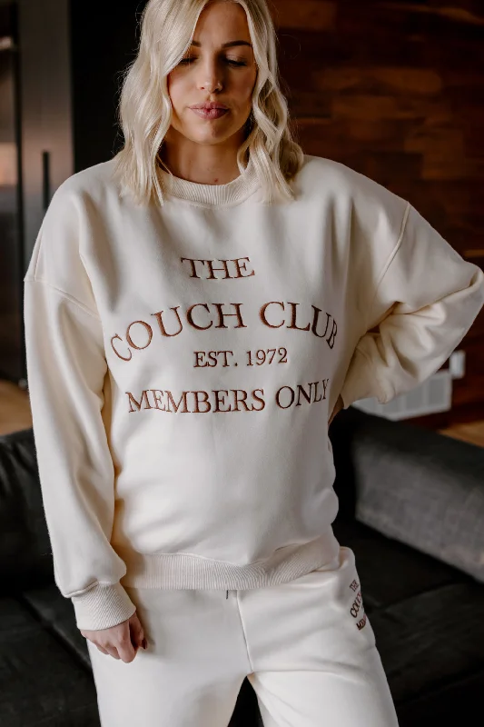 The Couch Club Sweatshirt | Cream