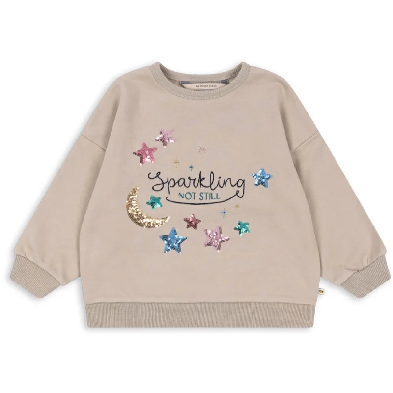 Konges Sløjd French Oak Lou Sequin Sweat Shirt Ocs