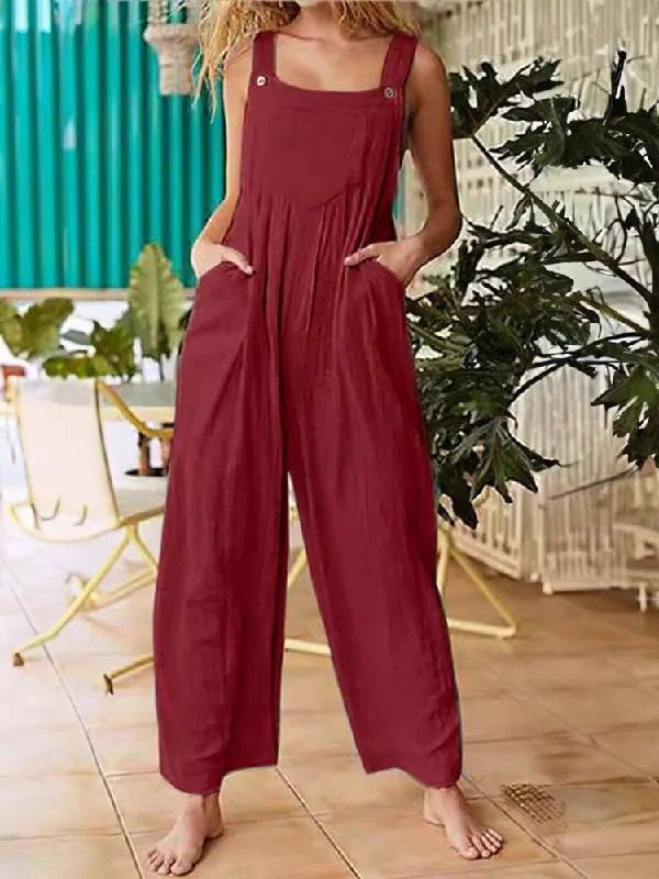 Linen Summer Jumpsuit