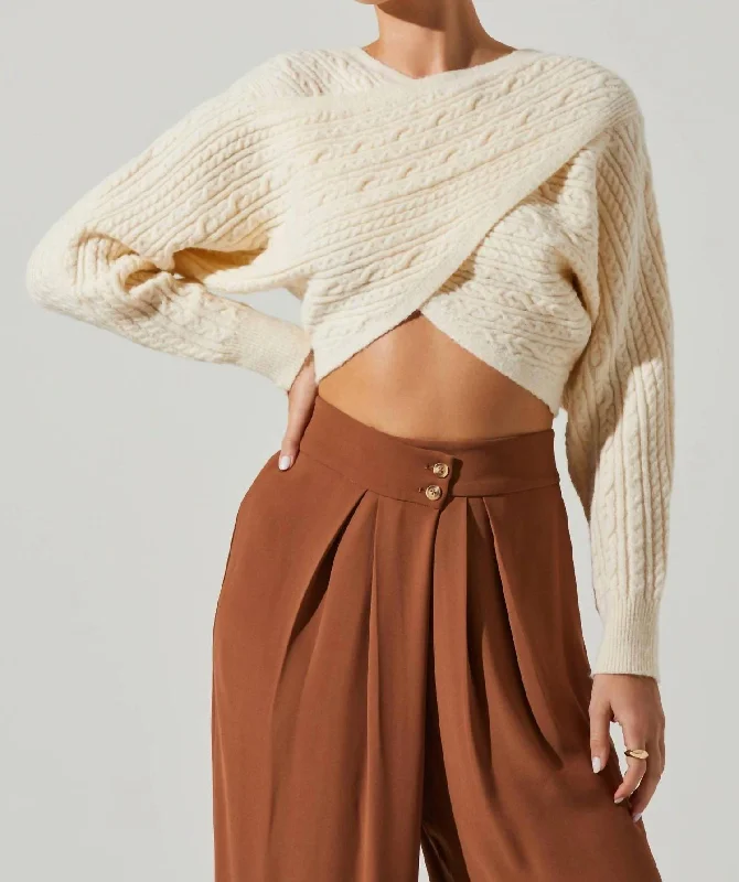 Mariana Sweater In Cream