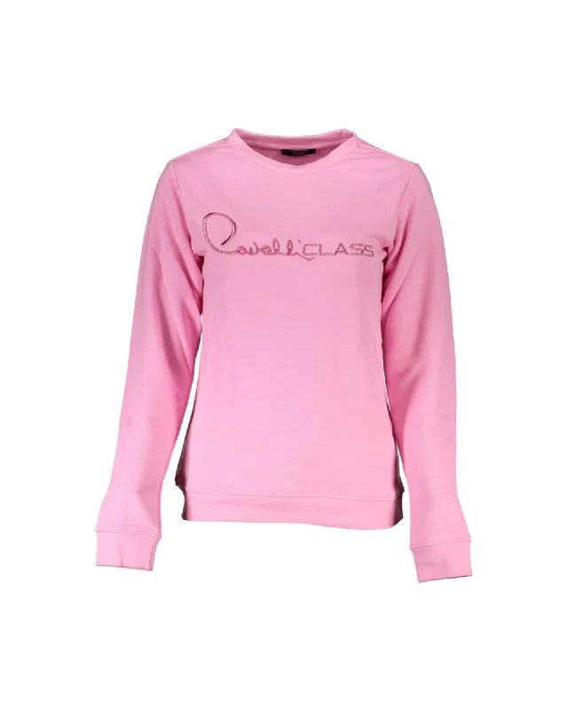 Cavalli Class  Women's Pink Sweatshirt