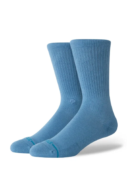 Stance Icon Crew Socks for Men in Blue Steel | M311D14ICO-BLS