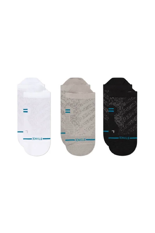 Stance Run Light 3 Pack Tab Socks for Men in Multi | A248A23FLX-MUL