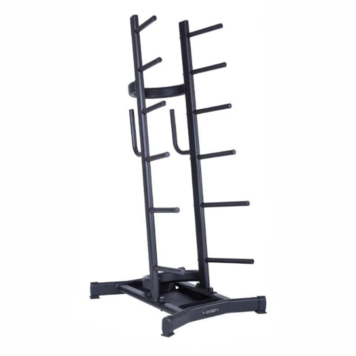 JORDAN® Studio Barbell Racks (Holds 12 Sets/30 Sets)