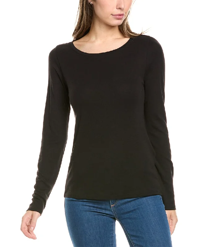 Eileen Fisher Scoop Neck Slim Top