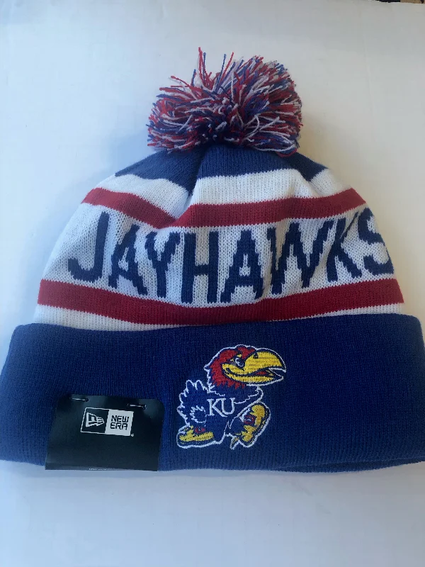 Kansas Jayhawks New Era Redux Winter Hat