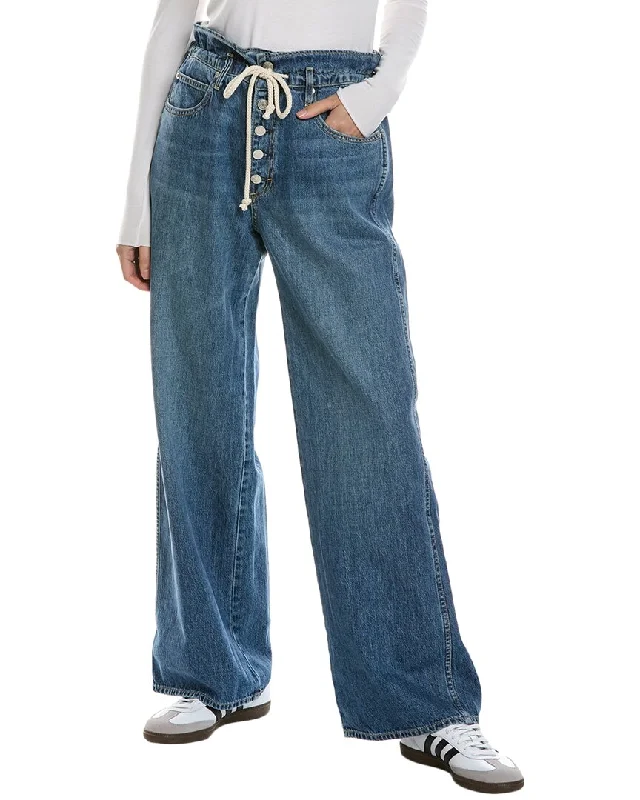 AMO Vanessa Entanglement Drawstring Wide Leg Jean