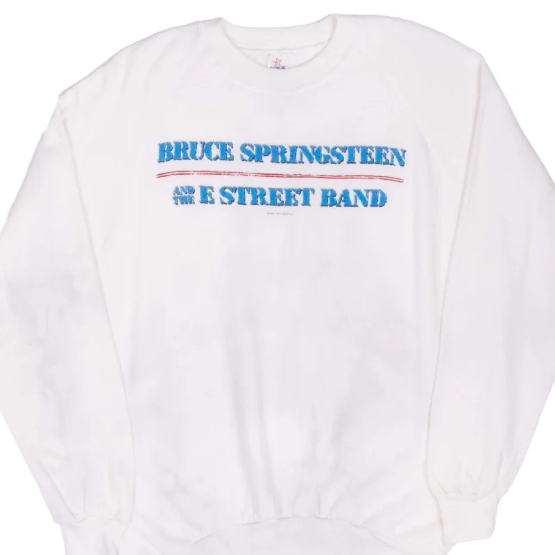 VINTAGE BRUCE SPRINGSTEEN & THE E STREET BAND WORLD TOUR 1985 SWEATSHIRT LARGE