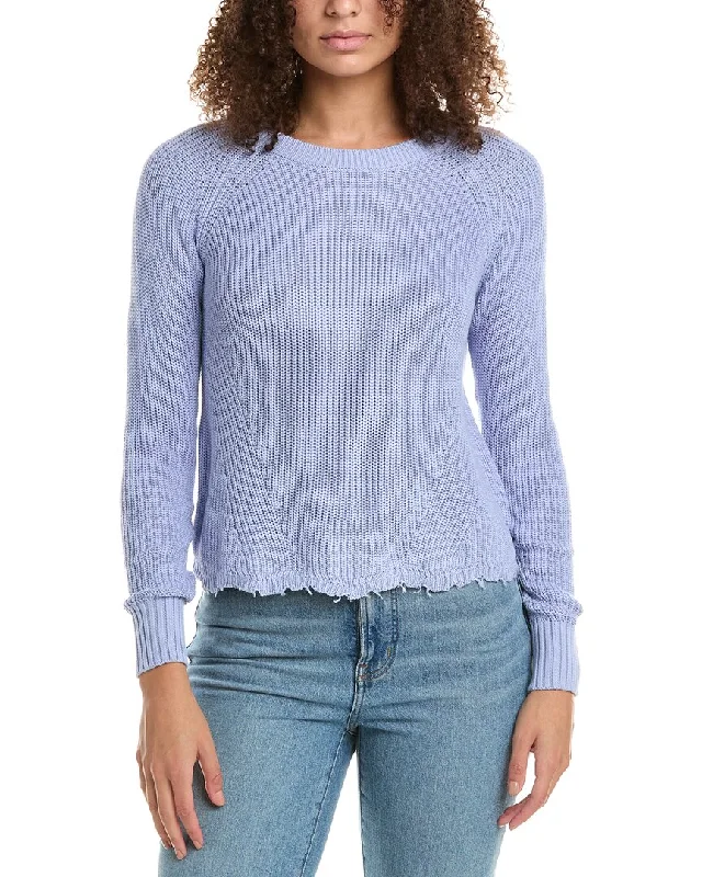 Cotton by Autumn Cashmere Scalloped Sweater