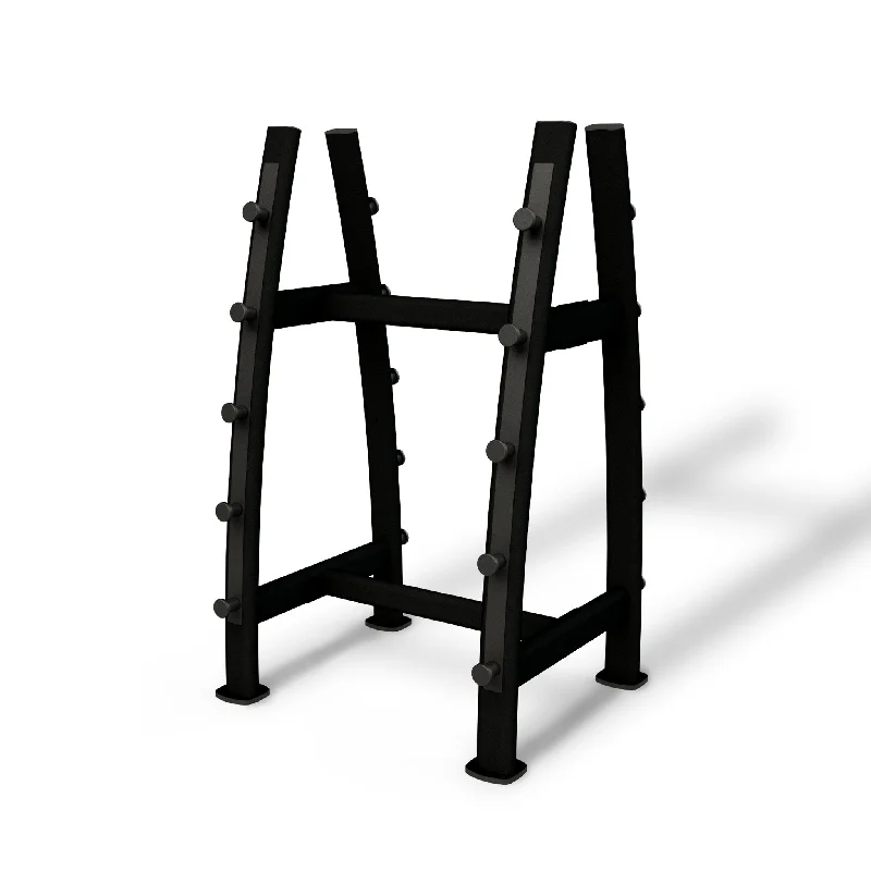 Holds 10 Bars - 4 Legs Black