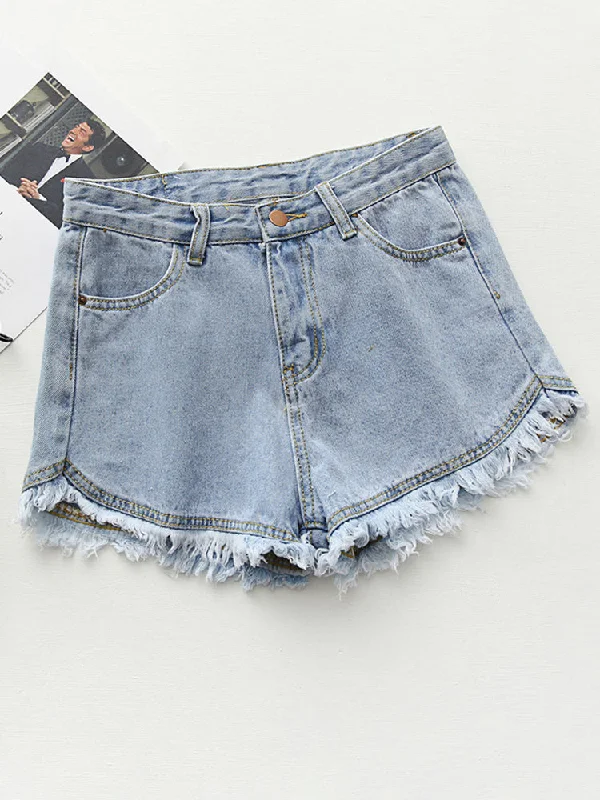 Denim Summer Shorts for Women