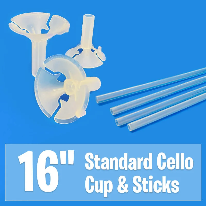 16 inch SPARKLERS BALLOON CUPS & STICKS