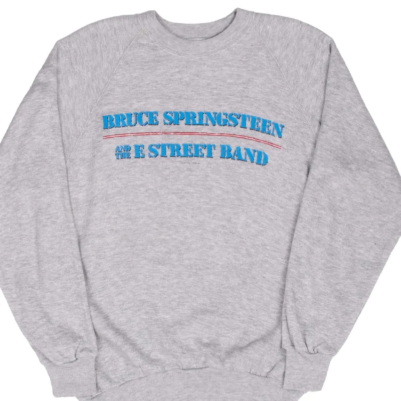 VINTAGE BRUCE SPRINGSTEEN & THE E STREET BAND WORLD TOUR 1985 SWEATSHIRT LARGE