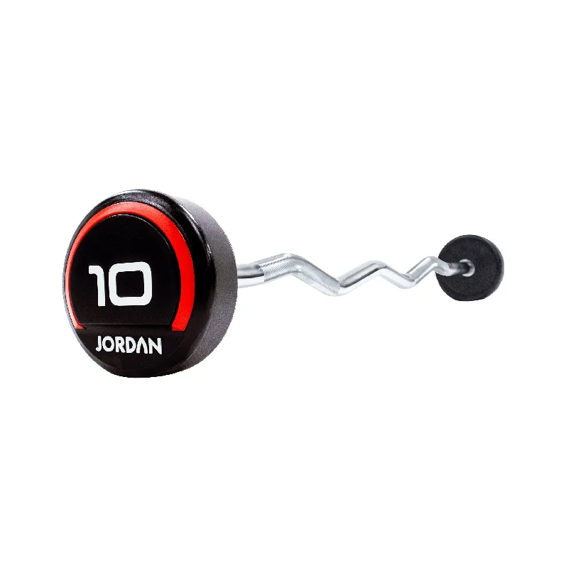 JORDAN® Urethane Barbell - Curl Bar