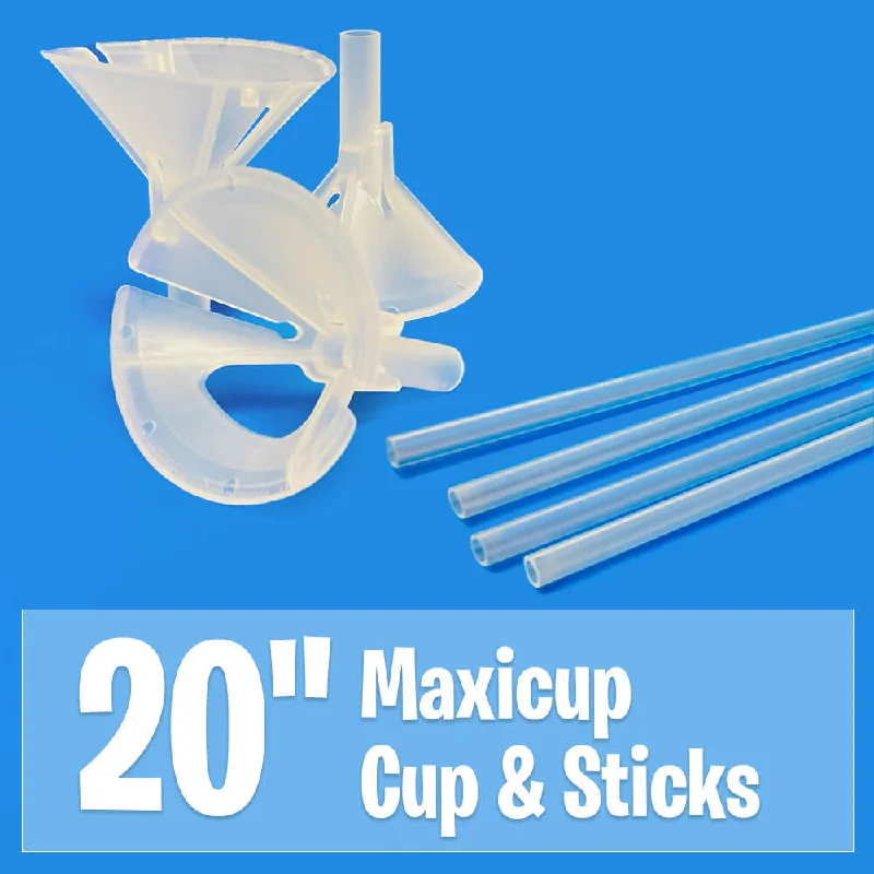 20 inch MAXISTICKS BALLOON CUPS & STICKS