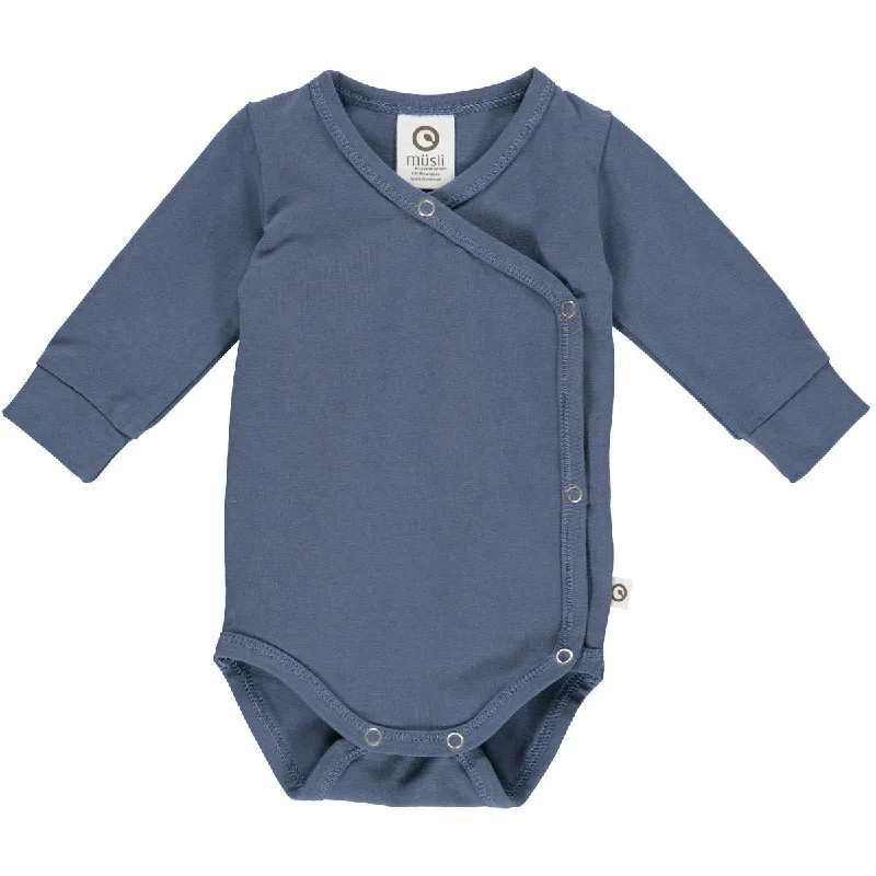 Boys L/S Bodysuit Indigo