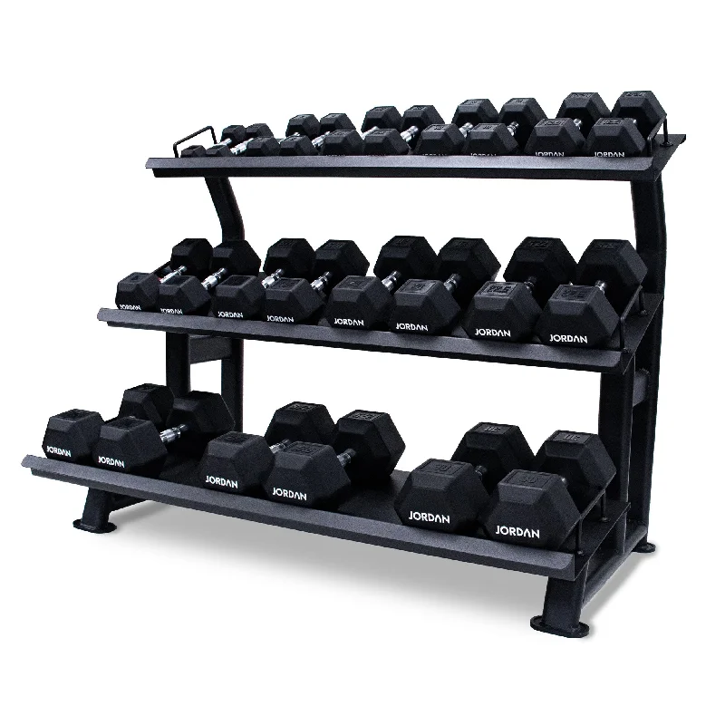 3 Tier Rack (Holds 12 pairs) - Black