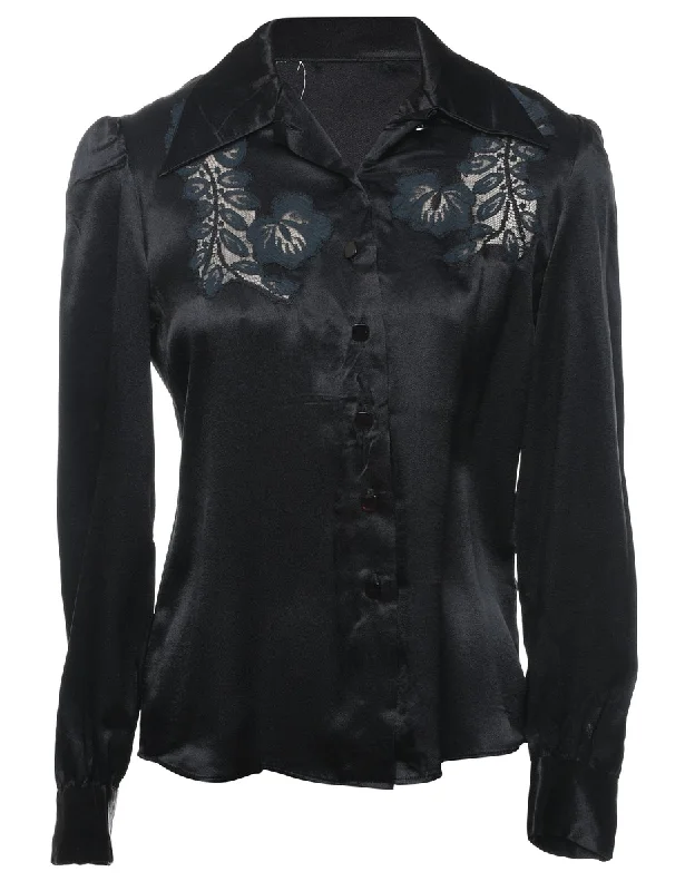 Black Evening Shirt - S