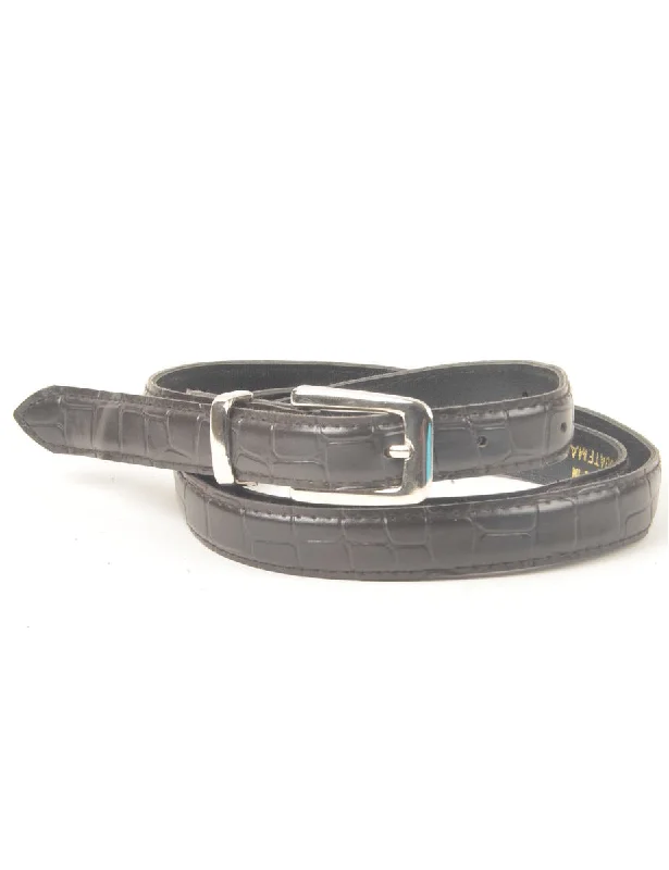 Black Waist Belt - L