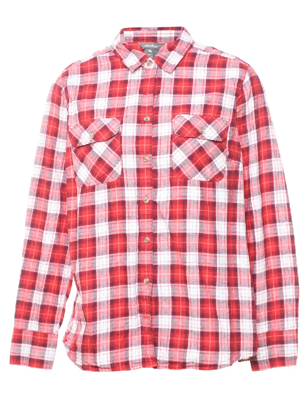 Eddie Bauer Checked Shirt - L