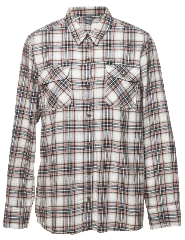 Eddie Bauer Checked Shirt - L