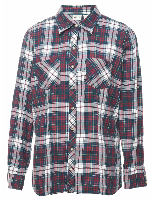 L.L. Bean Checked Shirt - M