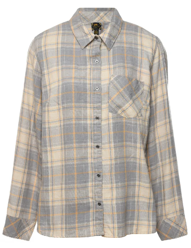 Lee Checked Shirt - L