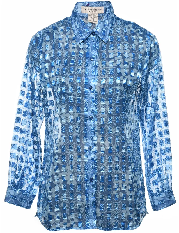 Light Blue Evening Shirt - M