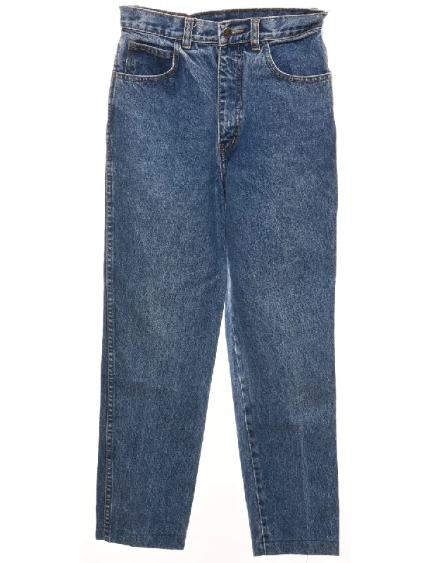 Medium Wash Classic Tapered Jeans - W25 L26