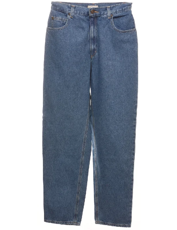 Medium Wash Tapered Jeans - W27 L29