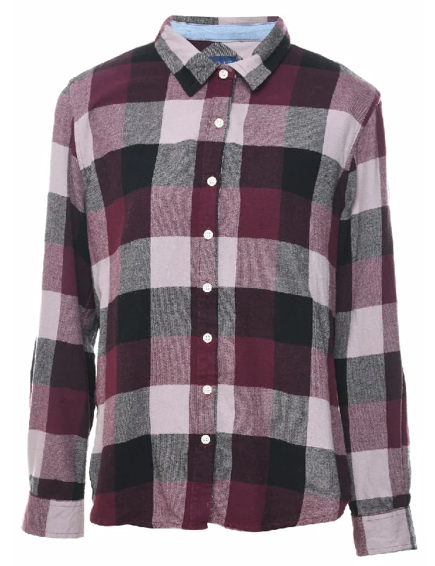 Multi-colour Plaid Shirt - L