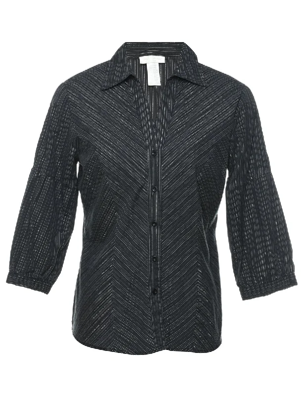 Pinstripes Evening Shirt - M