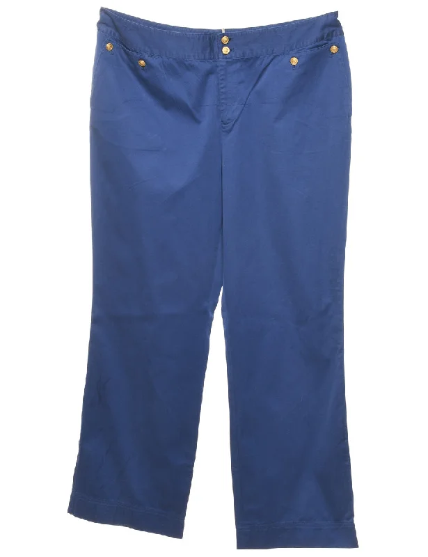 Ralph Lauren Navy Trousers - W39 L32