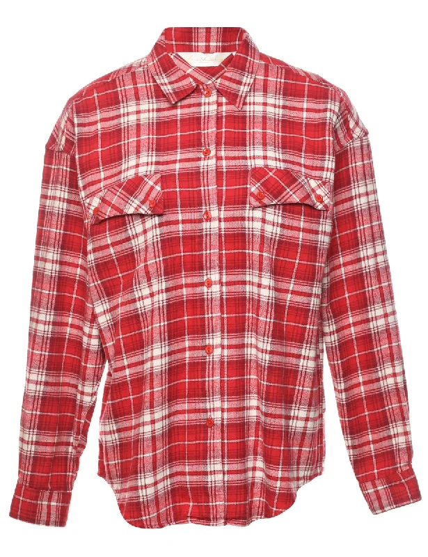 Red Checked Shirt - M