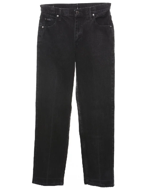 Riders Black Straight-Fit Jeans - W28 L30