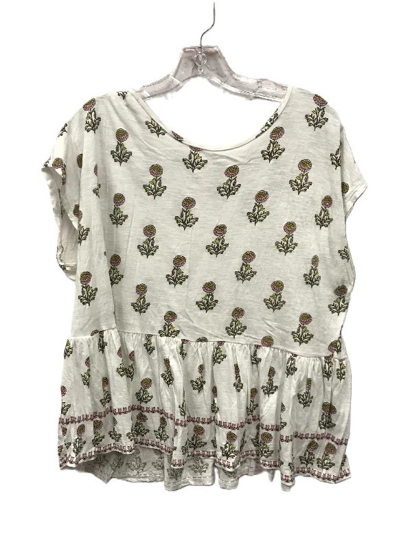 Top Short Sleeve By Loft  Size: L