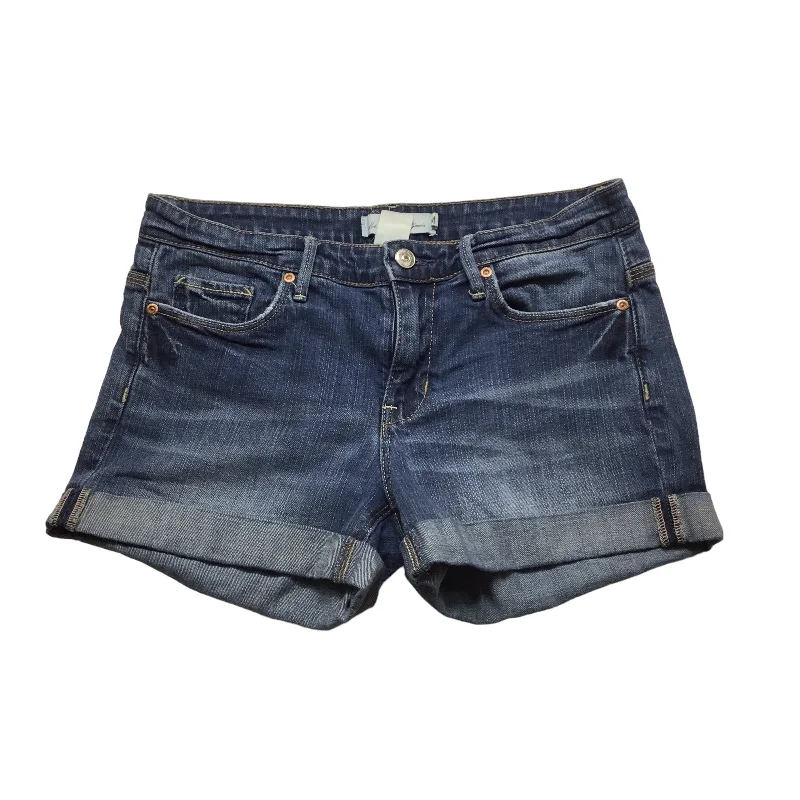 Blue Denim Shorts Logg, Size 2