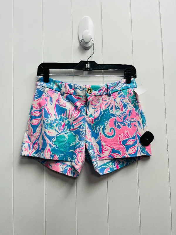 Blue & Pink Shorts Lilly Pulitzer, Size 0